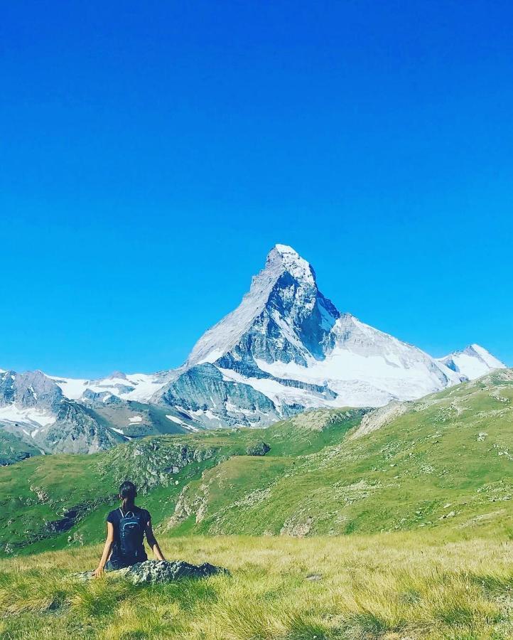 Appartement Au Centre De Zermatt Dış mekan fotoğraf